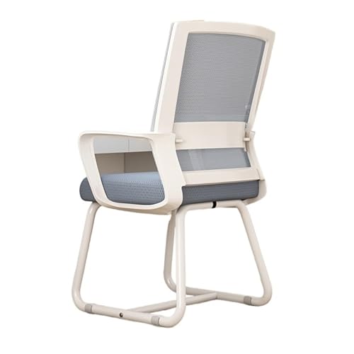 Bürostühle für Zuhause Atmungsaktiver Computerstuhl aus Netzgewebe mit Armstütze, bequemer Schreibtischstuhl, Büro-Konferenz-Empfangsstuhl for das Arbeitszimmer von Erwachsenen Ergonomischer Bürostuhl von QINGGANG-0224