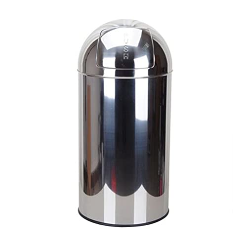 Mülleimer für draußen Aufklappbarer Mülleimer, Edelstahl-Mülleimer mit Deckel, 9,2/13,2 Gallonen, kommerzieller Mülleimer, perfekt for Zuhause, Büro und Unternehmen für Terrassen, Küchen und Unterhalt Mülleimer für draußen Aufklappbarer Mülleimer, Edelstahl-Mülleimer mit Deckel, 9,2/13,2 Gallonen, kommerzieller Mülleimer, perfekt for Zuhause, Büro und Unternehmen für Terrassen, Küchen und Unterhalt von QINGGANG-0224