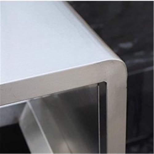 Mülleimer für draußen Edelstahl-Mülleimer for den Außenbereich, dreiteiliger Abfalleimer mit Aschenbecher für Terrassen, Küchen und Unterhaltung im Freien von QINGGANG-0224