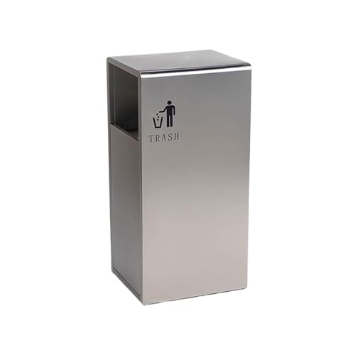 Mülleimer für draußen Kommerzieller Mülleimer aus Edelstahl for den Außenbereich, Hotellobby, öffentliche Bereiche für Terrassen, Küchen und Unterhaltung im Freien Mülleimer für draußen Kommerzieller Mülleimer aus Edelstahl for den Außenbereich, Hotellobby, öffentliche Bereiche für Terrassen, Küchen und Unterhaltung im Freien von QINGGANG-0224