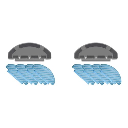 Halterung for Stoffplattenhalter, kompatibel mit ECOVACS Ozmo T8/T8AIVI/Mop. Staubsaugerzubehör von QINGZHID