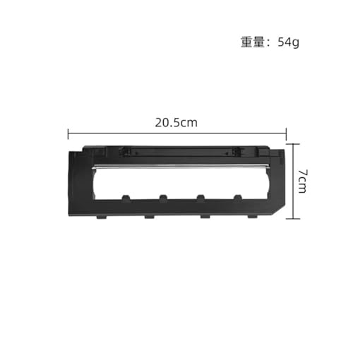 Hauptbürstenabdeckung, kompatibel mit Roborock S7/S7 MaxV/S7 Max Ultra/Q5/Q7/Q7 Max. Staubsaugerzubehör Ersatzteile(1 B Cover) von QINGZHID