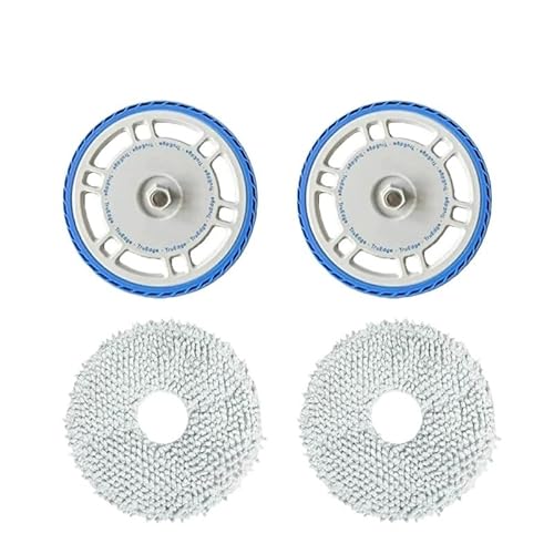 Kompatibel Mit ECOVACS T30S COMBOT30 Pro. Staubsauger-Mopphalterung Und Kompatiblen Mopptüchern(4pcs) von QINGZHID