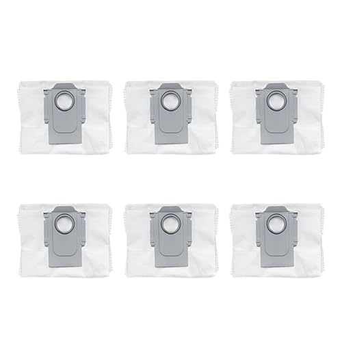 Kompatibel mit Roborock S8+ / S8 Pro Ultra / S7 MaxV Ultra / S7 Pro Ultra / Q7+ / Q7 Max+ / Q5+. Staubsaugerroboter Staubsaugerbeutel Zubehör(6pcs) von QINGZHID