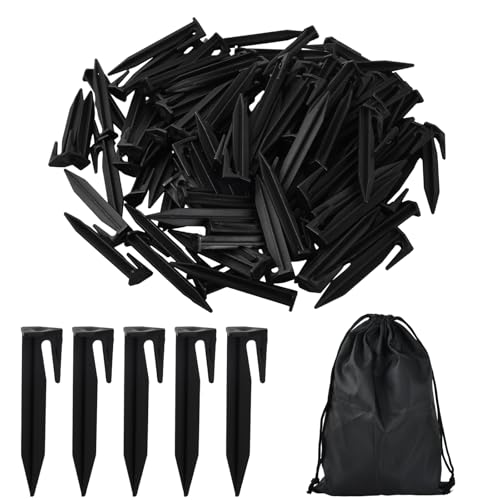 100 Stück Rasenroboter Erdanker Heringe Erdspieße Nagel Plastik, Erdnägel Erdhaken für Mähroboter Begrenzungskabel, Haken Nägel Begrenzungsdraht Kabel Heringe Ground Anchor Peg Plastic 100 Stück Rasenroboter Erdanker Heringe Erdspieße Nagel Plastik, Erdnägel Erdhaken für Mähroboter Begrenzungskabel, Haken Nägel Begrenzungsdraht Kabel Heringe Ground Anchor Peg Plastic von QINGZY