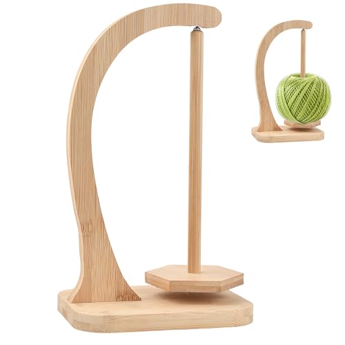 Wollabwickler Magnetisch mit Kugellager, Wollhalter Holz, Wollhaspel Rotierender Magnetischer Wollknäuelhalter, Drehbar Garnhalter Wolle, Wollaufwickler für Stricken und Häkeln Wollabwickler Magnetisch mit Kugellager, Wollhalter Holz, Wollhaspel Rotierender Magnetischer Wollknäuelhalter, Drehbar Garnhalter Wolle, Wollaufwickler für Stricken und Häkeln von QINGZY