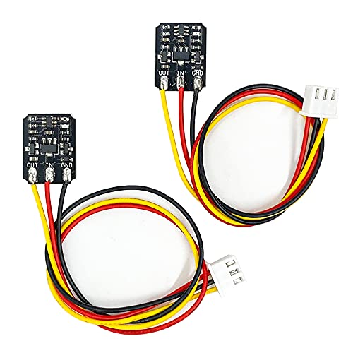 2 Stück DC 3 V-18 V 5 V 12 V 2,5 A Miniatur kapazitiver Touch-Schalter Sensor Modul Mini Bistable Elektronische Schalter Steuerung für LED-Relais Selbstverriegelung/Jog-Trigger-Aktion von QINIZX