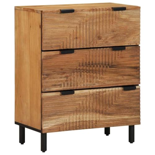 QINXIXINAIXI Akazienholz Sideboard mit Stauraum, robuster Küchenschrank oder Badschrank für Wohnzimmer, Flur und Esszimmer QINXIXINAIXI Akazienholz Sideboard mit Stauraum, robuster Küchenschrank oder Badschrank für Wohnzimmer, Flur und Esszimmer von QINXIXINAIXI