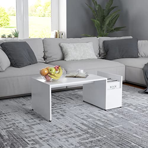 QINXIXINAIXI Beistelltisch mit offenem Design und geometrischer Form, Seitenfach für Stauraum, leicht zu reinigen und zusammenzubauen, ideal für Wohnzimmer oder Essbereich QINXIXINAIXI Beistelltisch mit offenem Design und geometrischer Form, Seitenfach für Stauraum, leicht zu reinigen und zusammenzubauen, ideal für Wohnzimmer oder Essbereich von QINXIXINAIXI