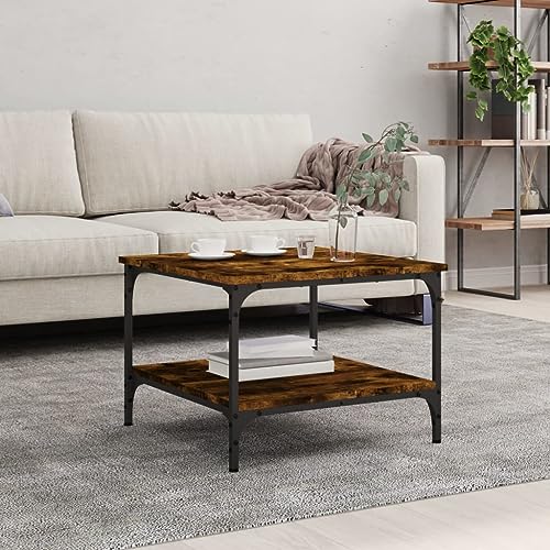 QINXIXINAIXI Eleganter Couchtisch aus Holzwerkstoff mit Metallgestell und großzügigem Stauraum für Wohnzimmer QINXIXINAIXI Eleganter Couchtisch aus Holzwerkstoff mit Metallgestell und großzügigem Stauraum für Wohnzimmer von QINXIXINAIXI
