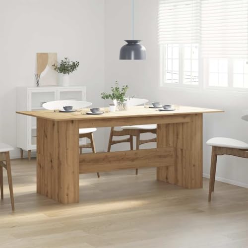 QINXIXINAIXI Esstisch Artisan-Eiche Tafel Tisch für Küche für Restaurant 180x90x76 cm Holzwerkstoff QINXIXINAIXI Esstisch Artisan-Eiche Tafel Tisch für Küche für Restaurant 180x90x76 cm Holzwerkstoff von QINXIXINAIXI