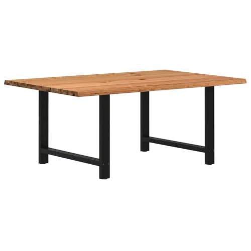 QINXIXINAIXI Esstisch Hellbraun Dinner Table Esszimmer für Restaurant 180x120x74 cm Massivholz Eiche Rechteckig von QINXIXINAIXI
