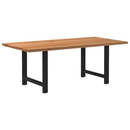 QINXIXINAIXI Esstisch Hellbraun Dinner Table Tafel für Restaurant 200x100x74 cm Massivholz Eiche Rechteckig QINXIXINAIXI Esstisch Hellbraun Dinner Table Tafel für Restaurant 200x100x74 cm Massivholz Eiche Rechteckig von QINXIXINAIXI