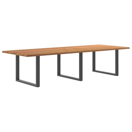 QINXIXINAIXI Esstisch Hellbraun Esszimmer Familientisch für Restaurant 320x120x74 cm Massivholz Eiche Rechteckig QINXIXINAIXI Esstisch Hellbraun Esszimmer Familientisch für Restaurant 320x120x74 cm Massivholz Eiche Rechteckig von QINXIXINAIXI