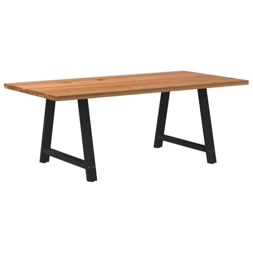 QINXIXINAIXI Esstisch Hellbraun Küchentisch Dinner Table für Innenraum 200x100x74 cm Massivholz Eiche Rechteckig QINXIXINAIXI Esstisch Hellbraun Küchentisch Dinner Table für Innenraum 200x100x74 cm Massivholz Eiche Rechteckig von QINXIXINAIXI