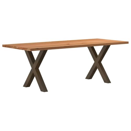 QINXIXINAIXI Esstisch Hellbraun Küchentisch Dinner Table für Restaurant 220x90x74 cm Massivholz Eiche Rechteckig QINXIXINAIXI Esstisch Hellbraun Küchentisch Dinner Table für Restaurant 220x90x74 cm Massivholz Eiche Rechteckig von QINXIXINAIXI