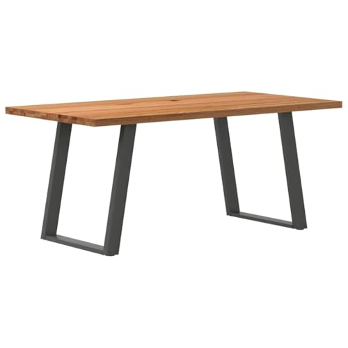 QINXIXINAIXI Esstisch Hellbraun Küchentisch Esszimmer für Innenraum 180x90x74 cm Massivholz Eiche Rechteckig QINXIXINAIXI Esstisch Hellbraun Küchentisch Esszimmer für Innenraum 180x90x74 cm Massivholz Eiche Rechteckig von QINXIXINAIXI