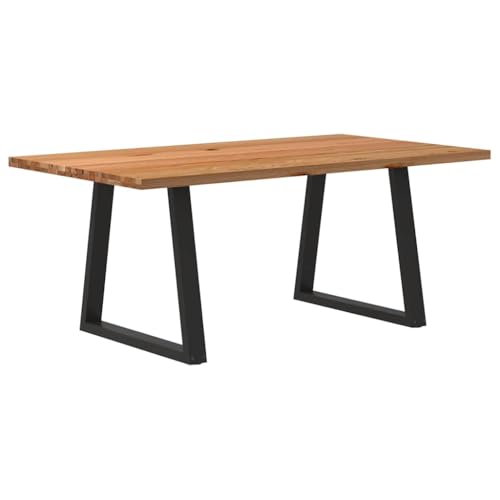 QINXIXINAIXI Esstisch Hellbraun Küchentisch Esszimmer für Küche 180x100x74 cm Massivholz Eiche Rechteckig QINXIXINAIXI Esstisch Hellbraun Küchentisch Esszimmer für Küche 180x100x74 cm Massivholz Eiche Rechteckig von QINXIXINAIXI