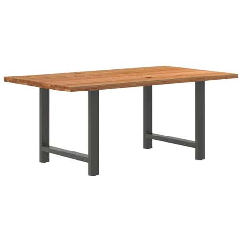 QINXIXINAIXI Esstisch Hellbraun Küchentisch Massiver Esstisch für Küche 180x100x74 cm Massivholz Eiche Rechteckig QINXIXINAIXI Esstisch Hellbraun Küchentisch Massiver Esstisch für Küche 180x100x74 cm Massivholz Eiche Rechteckig von QINXIXINAIXI