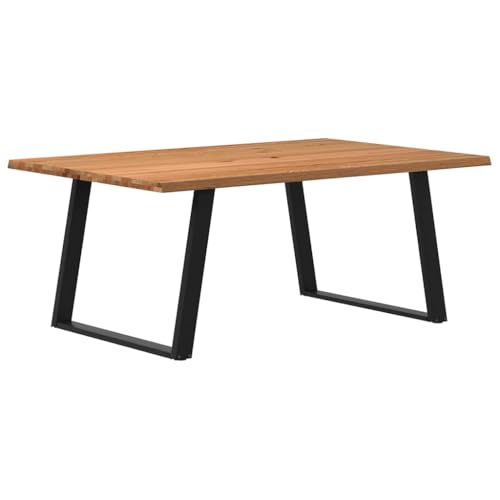 QINXIXINAIXI Esstisch Hellbraun Küchentisch Pflegeleichter Tisch für Restaurant 180x120x74 cm Massivholz Eiche QINXIXINAIXI Esstisch Hellbraun Küchentisch Pflegeleichter Tisch für Restaurant 180x120x74 cm Massivholz Eiche von QINXIXINAIXI