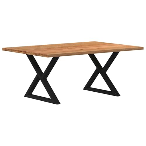 QINXIXINAIXI Esstisch Hellbraun Küchentisch Speisetisch für Innenraum 180x120x74 cm Massivholz Eiche Rechteckig QINXIXINAIXI Esstisch Hellbraun Küchentisch Speisetisch für Innenraum 180x120x74 cm Massivholz Eiche Rechteckig von QINXIXINAIXI