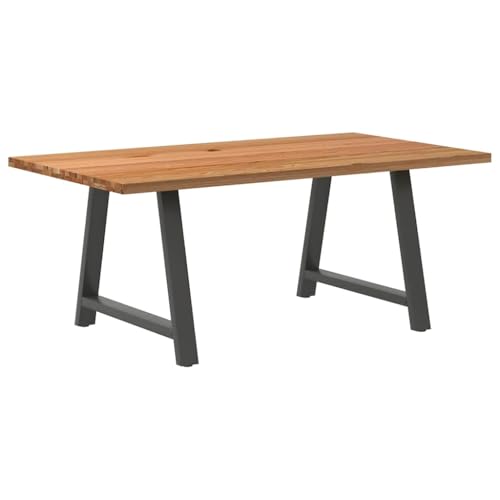QINXIXINAIXI Esstisch Hellbraun Küchentisch Tisch für Küche für Küche 180x100x74 cm Massivholz Eiche Rechteckig QINXIXINAIXI Esstisch Hellbraun Küchentisch Tisch für Küche für Küche 180x100x74 cm Massivholz Eiche Rechteckig von QINXIXINAIXI