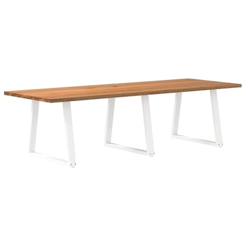 QINXIXINAIXI Esstisch Hellbraun Speisetisch Dinner Table für Innenraum 280x100x74 cm Massivholz Eiche Rechteckig QINXIXINAIXI Esstisch Hellbraun Speisetisch Dinner Table für Innenraum 280x100x74 cm Massivholz Eiche Rechteckig von QINXIXINAIXI
