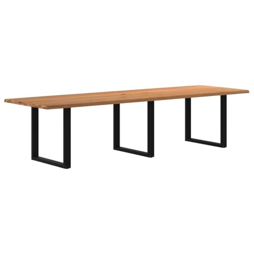 QINXIXINAIXI Esstisch Hellbraun Tafel Esszimmertisch für Restaurant 320x100x74 cm Massivholz Eiche Rechteckig QINXIXINAIXI Esstisch Hellbraun Tafel Esszimmertisch für Restaurant 320x100x74 cm Massivholz Eiche Rechteckig von QINXIXINAIXI