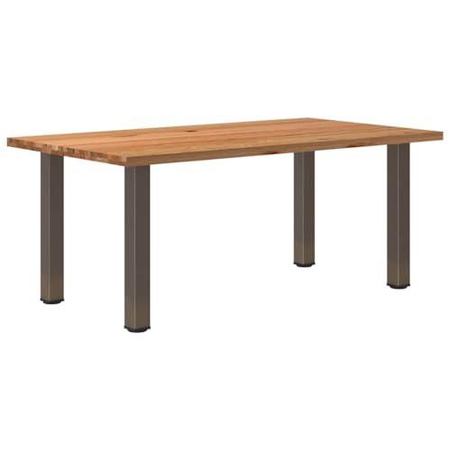 QINXIXINAIXI Esstisch Hellbraun Tisch für Küche Pflegeleichter Tisch für Restaurant 180x100x74 cm Massivholz Eiche Rechteckig QINXIXINAIXI Esstisch Hellbraun Tisch für Küche Pflegeleichter Tisch für Restaurant 180x100x74 cm Massivholz Eiche Rechteckig von QINXIXINAIXI