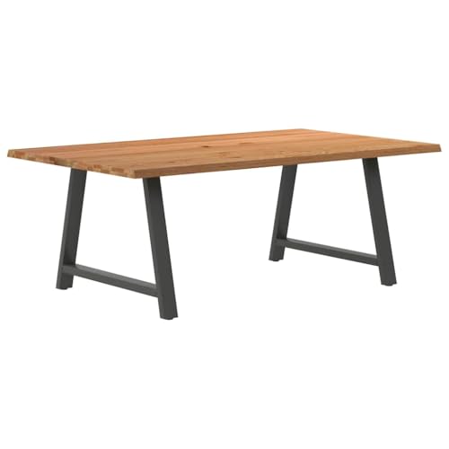 QINXIXINAIXI Esstisch mit Baumkanten Mahlzeitentisch Pflegeleichter Tisch für Innenraum 200x120x74 cm Massivholz Eiche Rechteck QINXIXINAIXI Esstisch mit Baumkanten Mahlzeitentisch Pflegeleichter Tisch für Innenraum 200x120x74 cm Massivholz Eiche Rechteck von QINXIXINAIXI