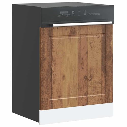 QINXIXINAIXI Geschirrspülerblende Porto Altholz-Optik Platzsparender Eckunterschrank mit Stauraum für Küchenutensilien und verstellbaren Füßen 60x1,5x67 cm QINXIXINAIXI Geschirrspülerblende Porto Altholz-Optik Platzsparender Eckunterschrank mit Stauraum für Küchenutensilien und verstellbaren Füßen 60x1,5x67 cm von QINXIXINAIXI