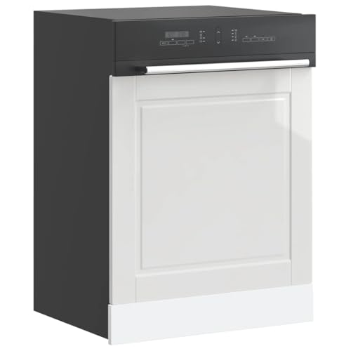 QINXIXINAIXI Geschirrspülerblende Porto Hochglanz-Weiß Platzsparender Eckunterschrank mit Stauraum für Küchenutensilien und verstellbaren Füßen 60x1,5x67 cm QINXIXINAIXI Geschirrspülerblende Porto Hochglanz-Weiß Platzsparender Eckunterschrank mit Stauraum für Küchenutensilien und verstellbaren Füßen 60x1,5x67 cm von QINXIXINAIXI