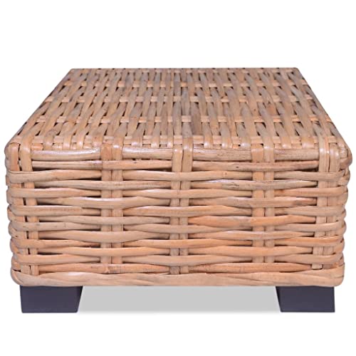 QINXIXINAIXI Handgefertigter Rattan Couchtisch mit Mahagoni Beinen - Stilvoller und funktionaler Wohnzimmertisch mit natürlicher Optik und Langer Lebensdauer, einfach QINXIXINAIXI Handgefertigter Rattan Couchtisch mit Mahagoni Beinen - Stilvoller und funktionaler Wohnzimmertisch mit natürlicher Optik und Langer Lebensdauer, einfach von QINXIXINAIXI