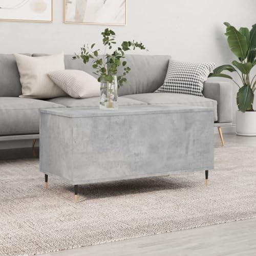 QINXIXINAIXI Höhenverstellbarer Couchtisch mit Stauraum, Beistelltisch aus Holzwerkstoff mit Metallbeinen, Esstisch und Computertisch fürs Wohnzimmer QINXIXINAIXI Höhenverstellbarer Couchtisch mit Stauraum, Beistelltisch aus Holzwerkstoff mit Metallbeinen, Esstisch und Computertisch fürs Wohnzimmer von QINXIXINAIXI