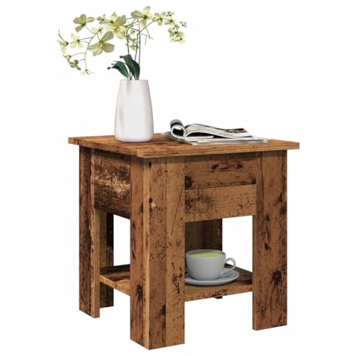 QINXIXINAIXI Holzwerkstoff Beistelltisch mit Stauraum, Kaffeetisch für Wohnzimmer, Stabiler Sofatisch mit glatter Oberfläche, langlebig und feuchtigkeitsresistent QINXIXINAIXI Holzwerkstoff Beistelltisch mit Stauraum, Kaffeetisch für Wohnzimmer, Stabiler Sofatisch mit glatter Oberfläche, langlebig und feuchtigkeitsresistent von QINXIXINAIXI