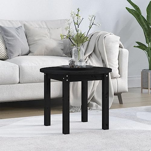 QINXIXINAIXI Klassischer Couchtisch aus massivem Kiefernholz mit rustikaler Optik und robuster Tischplatte für Wohnzimmer von QINXIXINAIXI
