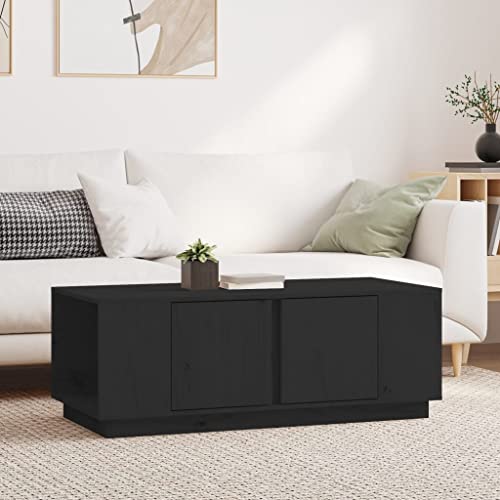 QINXIXINAIXI Massiver Kiefernholz Couchtisch mit 4 Fächern und 2 Türen - Stilvoller Beistelltisch mit rustikaler Optik und robuster Tischplatte für Wohnzimmer QINXIXINAIXI Massiver Kiefernholz Couchtisch mit 4 Fächern und 2 Türen - Stilvoller Beistelltisch mit rustikaler Optik und robuster Tischplatte für Wohnzimmer von QINXIXINAIXI