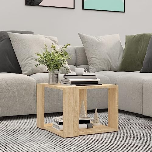 QINXIXINAIXI Modern Couchtisch mit Ablagefläche für Wohnzimmer, ideal für Snacks, Getränke und Dekoration – Leicht zu reinigen und platzsparend. von QINXIXINAIXI