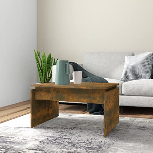 QINXIXINAIXI Schlichter Couchtisch aus Holzwerkstoff mit Stabiler Tischplatte und robustem Rahmen für Wohnzimmer QINXIXINAIXI Schlichter Couchtisch aus Holzwerkstoff mit Stabiler Tischplatte und robustem Rahmen für Wohnzimmer von QINXIXINAIXI