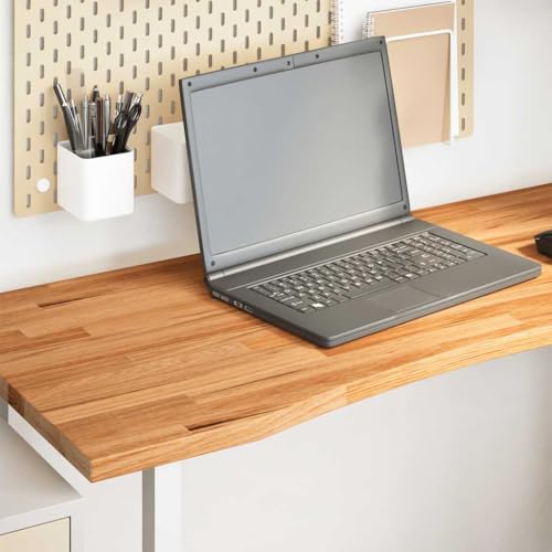 QINXIXINAIXI Schreibtischplatte Hellbraun 120x50x2,5 cm Massivholz Eiche DIY Möbelbau Küchentischplatte Naturholztafel für Küche Schreibtisch QINXIXINAIXI Schreibtischplatte Hellbraun 120x50x2,5 cm Massivholz Eiche DIY Möbelbau Küchentischplatte Naturholztafel für Küche Schreibtisch von QINXIXINAIXI