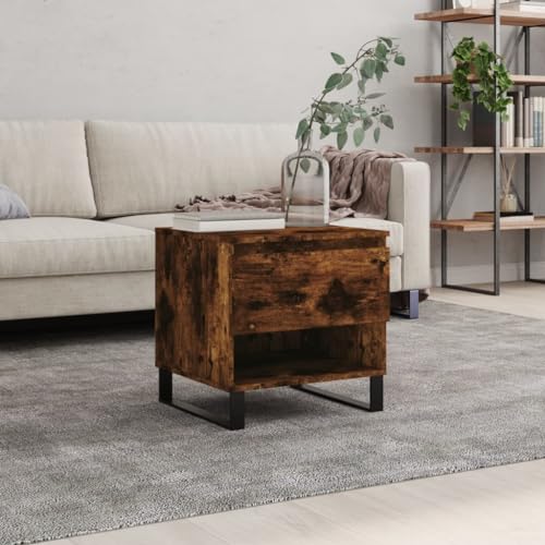 QINXIXINAIXI Stylischer Couchtisch mit Schublade und Fach - Moderner Sofatisch aus Holzwerkstoff mit Metallbeinen für Wohnzimmer QINXIXINAIXI Stylischer Couchtisch mit Schublade und Fach - Moderner Sofatisch aus Holzwerkstoff mit Metallbeinen für Wohnzimmer von QINXIXINAIXI