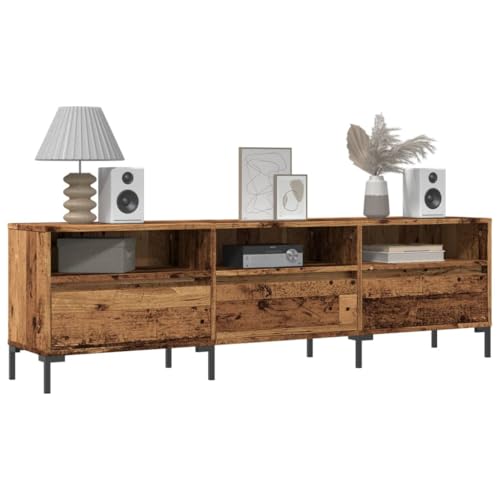 QINXIXINAIXI TV-Schrank Altholz-Optik Fernseher kommode Couchtisch tv möbel Fernsehschrank 150x30x44,5 cm Holzwerkstoff QINXIXINAIXI TV-Schrank Altholz-Optik Fernseher kommode Couchtisch tv möbel Fernsehschrank 150x30x44,5 cm Holzwerkstoff von QINXIXINAIXI