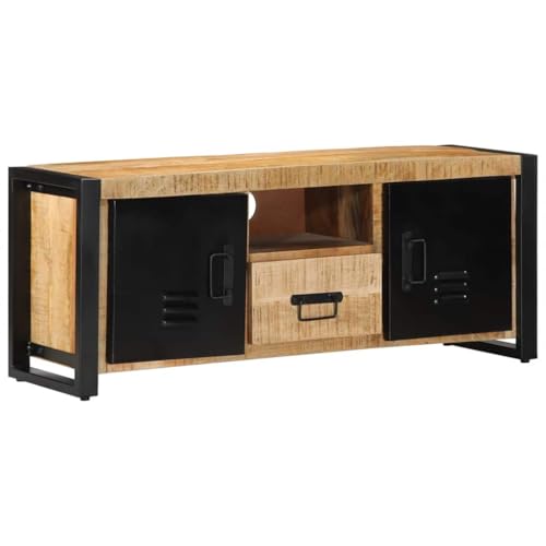 QINXIXINAIXI TV-Schrank Fernsehschrank tv möbel tv Bank Konsolentisch mit Schubladen 100x30x40 cm Massivholz Mango QINXIXINAIXI TV-Schrank Fernsehschrank tv möbel tv Bank Konsolentisch mit Schubladen 100x30x40 cm Massivholz Mango von QINXIXINAIXI