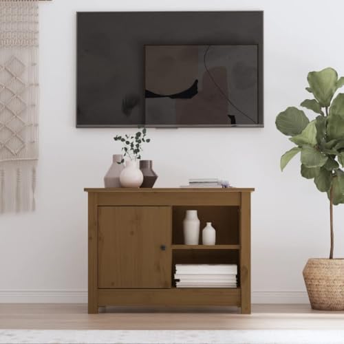 QINXIXINAIXI TV-Schrank Honigbraun hängeschrank Fernseher Tisch Konsolentisch mit Schubladen tv möbel 70x36,5x52 cm Massivholz Kiefer QINXIXINAIXI TV-Schrank Honigbraun hängeschrank Fernseher Tisch Konsolentisch mit Schubladen tv möbel 70x36,5x52 cm Massivholz Kiefer von QINXIXINAIXI