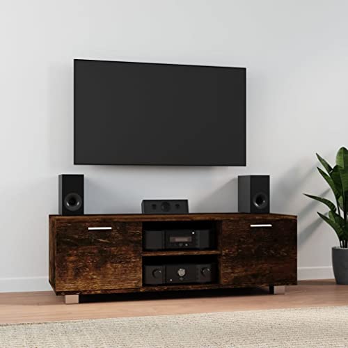 QINXIXINAIXI TV-Schrank Räuchereiche Sideboard hängend Sideboard Wohnzimmer tv kommode hängeschrank 120x40,5x35 cm Holzwerkstoff QINXIXINAIXI TV-Schrank Räuchereiche Sideboard hängend Sideboard Wohnzimmer tv kommode hängeschrank 120x40,5x35 cm Holzwerkstoff von QINXIXINAIXI