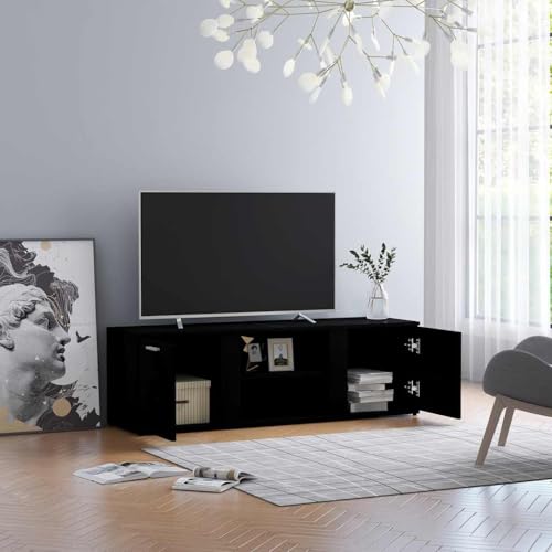 QINXIXINAIXI TV-Schrank Schwarz Couchtisch tv möbel HiFi Rack Sideboard Wohnzimmer 120x34x37 cm Holzwerkstoff QINXIXINAIXI TV-Schrank Schwarz Couchtisch tv möbel HiFi Rack Sideboard Wohnzimmer 120x34x37 cm Holzwerkstoff von QINXIXINAIXI