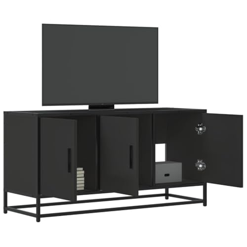 QINXIXINAIXI TV-Schrank Schwarz Sideboard hängend tv möbel hängeschrank Sideboard Wohnzimmer 100x35x50 cm Holzwerkstoff und Metall QINXIXINAIXI TV-Schrank Schwarz Sideboard hängend tv möbel hängeschrank Sideboard Wohnzimmer 100x35x50 cm Holzwerkstoff und Metall von QINXIXINAIXI