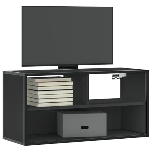 QINXIXINAIXI TV-Schrank Schwarz tv möbel tv Bank Sideboard hängend Fernsehschrank 80x31x39,5 cm Holzwerkstoff und Metall QINXIXINAIXI TV-Schrank Schwarz tv möbel tv Bank Sideboard hängend Fernsehschrank 80x31x39,5 cm Holzwerkstoff und Metall von QINXIXINAIXI