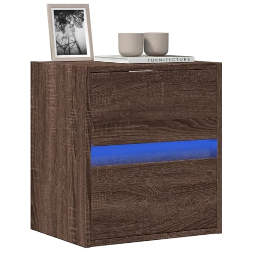 QINXIXINAIXI TV-Wandschrank mit LED-Beleuchtung Eichen-Optik hängeschrank Fernseher kommode tv möbel Fernsehschrank 41x31x45 cm QINXIXINAIXI TV-Wandschrank mit LED-Beleuchtung Eichen-Optik hängeschrank Fernseher kommode tv möbel Fernsehschrank 41x31x45 cm von QINXIXINAIXI