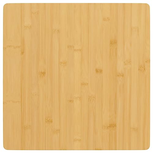 QINXIXINAIXI Tischplatte 60x60x1,5 cm Bambus Rustikale Platte Küchentischplatte Bauholzplatte für Arbeitsplatte Schreibtisch von QINXIXINAIXI